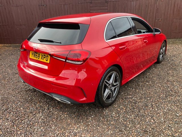 Mercedes-Benz A Class Hatchback YN68XPO Red #3