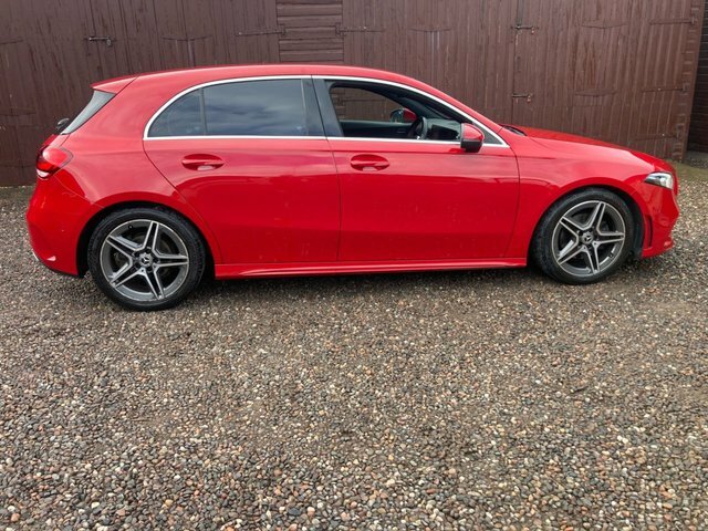 Mercedes-Benz A Class Hatchback YN68XPO Red #5