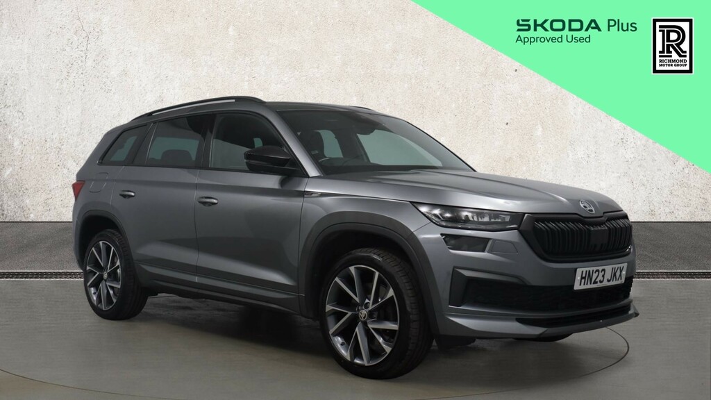 Skoda Kodiaq 2.0 Tdi Sportline Suv Dsg 4Wd Euro 6 S Grey