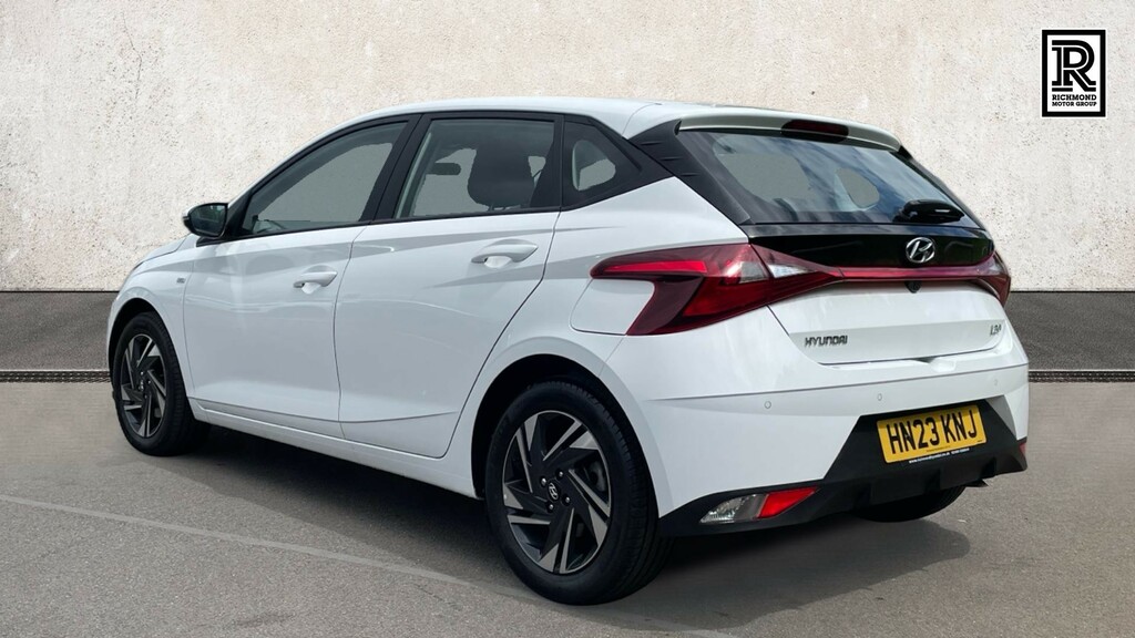 Hyundai I20 1.0 T-gdi Mhev Se Connect Hatchback Hyb HN23KNJ White #3
