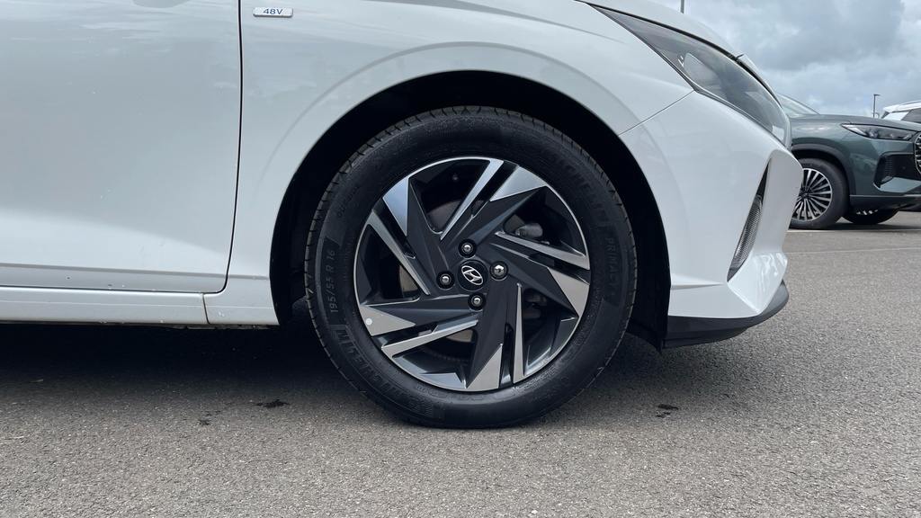 Hyundai I20 1.0 T-gdi Mhev Se Connect Hatchback Hyb HN23KNJ White #5