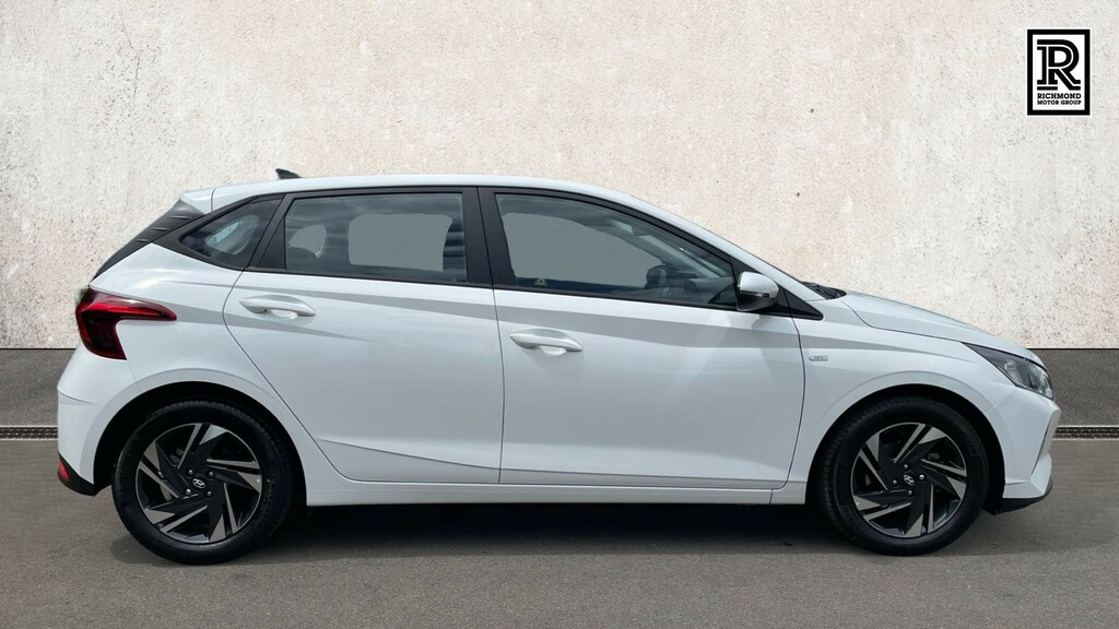 Hyundai I20 1.0 T-gdi Mhev Se Connect Hatchback Hyb HN23KNJ White #4