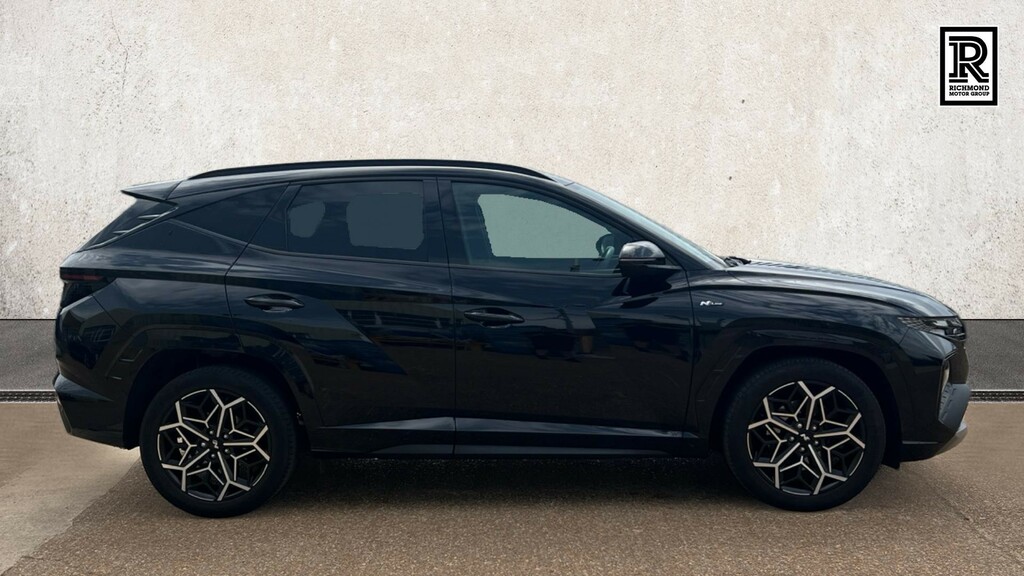 Hyundai Tucson 1.6 T-gdi N Line Suv Euro 6 Ss HN22VOV Black #4