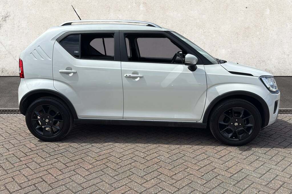Suzuki Ignis 1.2 Dualjet Mhev Sz5 Hatchback Hybrid C LY72JGO White #4