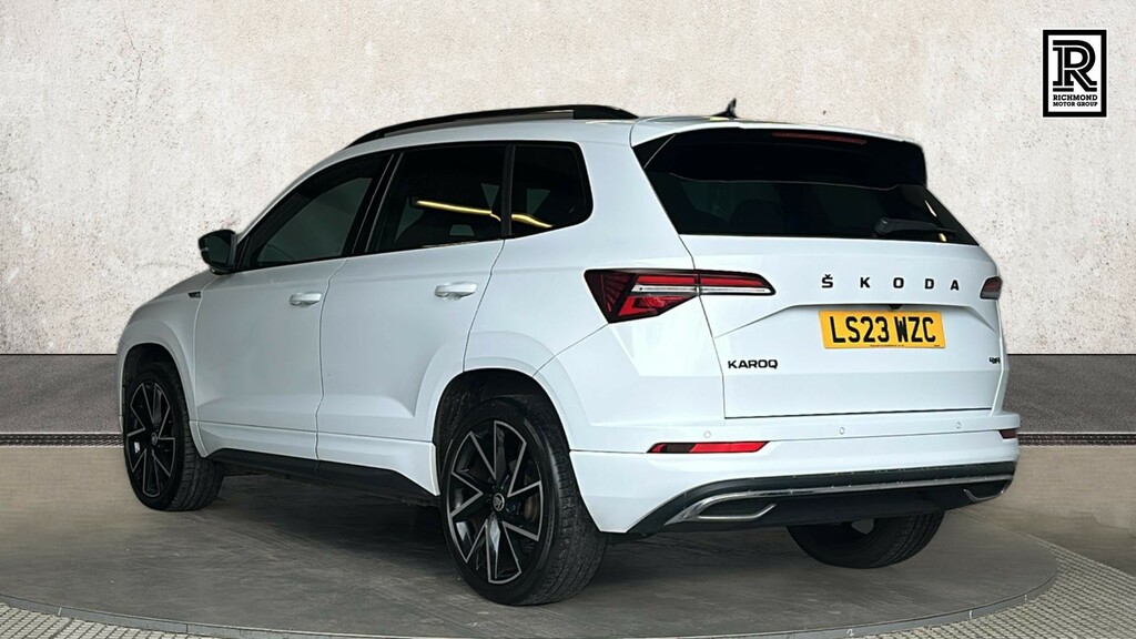 Skoda Karoq 2.0 Tsi Sportline Suv Dsg 4Wd Euro 6 S LS23WZC White #3