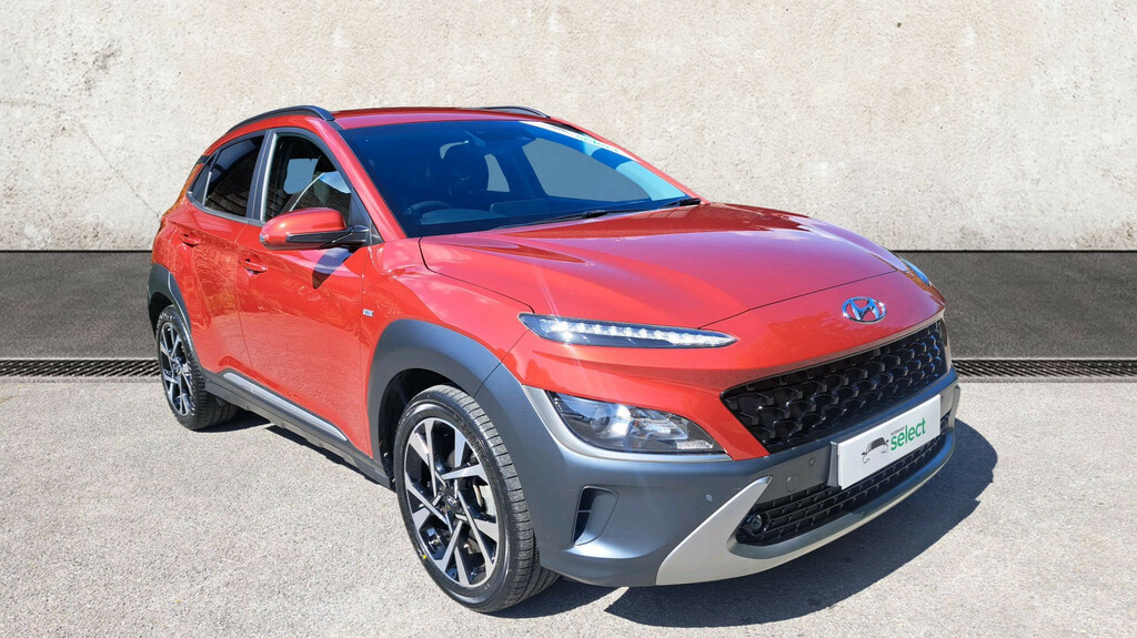 Hyundai Kona 1.0 T-gdi Mhev Premium Suv Hybrid Manua Red
