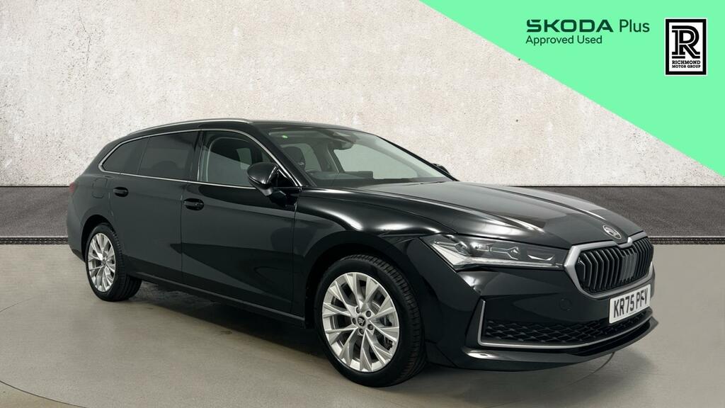 Skoda Superb 1.5 Tsi Iv 25.7Kwh Se L Estate Plug-in Black