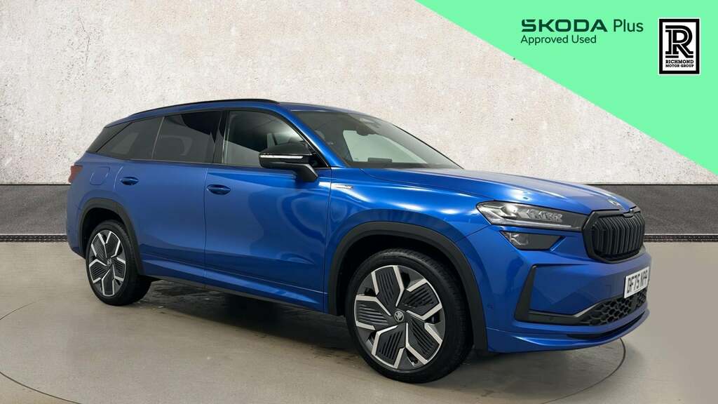 Skoda Kodiaq 1.5 Tsi Iv 25.7Kwh Sportline Suv Plug-i DF75NPP Blue