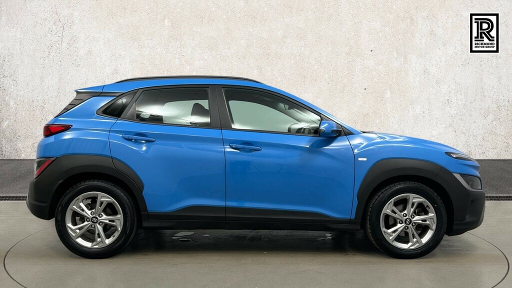 Hyundai Kona 1.0 T-gdi Mhev Se Connect Suv Hybrid Ma SK72HJX Blue #4