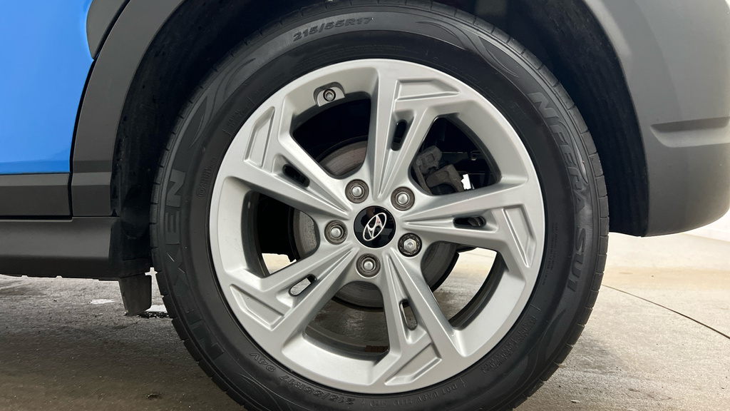 Hyundai Kona 1.0 T-gdi Mhev Se Connect Suv Hybrid Ma SK72HJX Blue #5