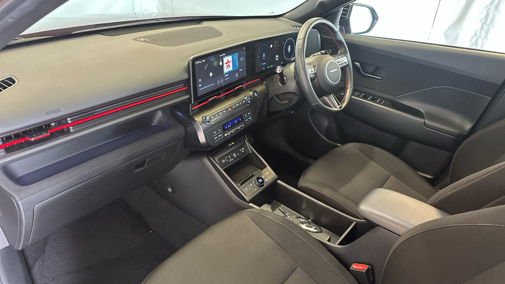 Hyundai Kona 1.6 H-gdi N Line Suv Hybrid Dct Euro 6 GD73UKJ Red #2