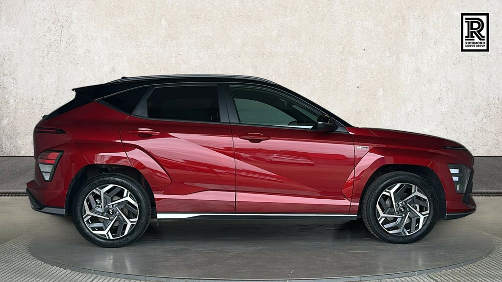Hyundai Kona 1.6 H-gdi N Line Suv Hybrid Dct Euro 6 GD73UKJ Red #4