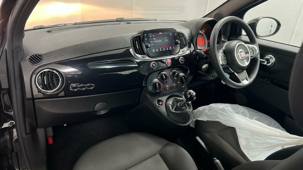 Fiat 500 1.0 Mhev Hatchback Euro 6 Ss WR73RFL Black #2