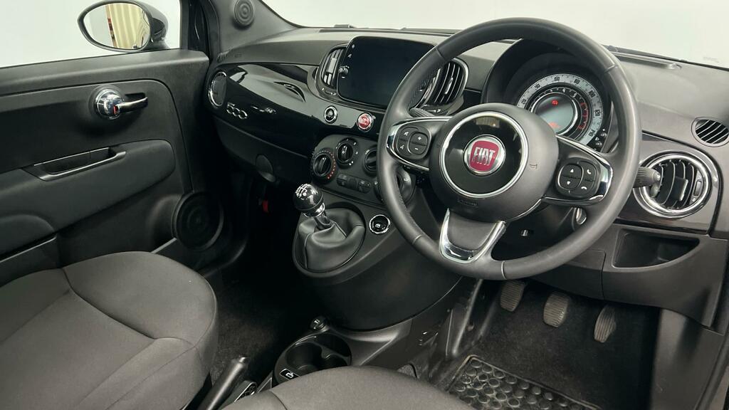 Fiat 500 1.0 Mhev Hatchback Euro 6 Ss WR73RFL Black #6