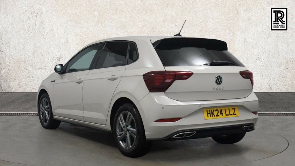 Volkswagen Polo 1.0 Tsi R-line Hatchback Euro 6 HK24LLZ Grey #3