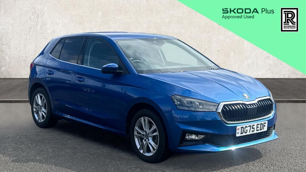 Skoda Fabia 1.0 Tsi Se L Edition Hatchback Dsg Euro Blue