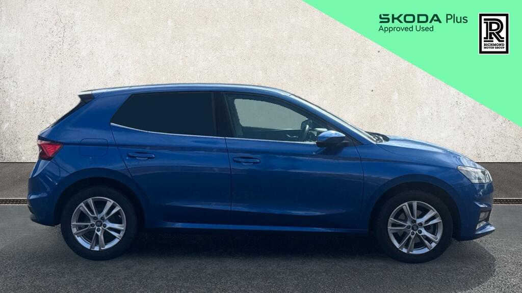 Skoda Fabia 1.0 Tsi Se L Edition Hatchback Dsg Euro DG75EDF Blue #4
