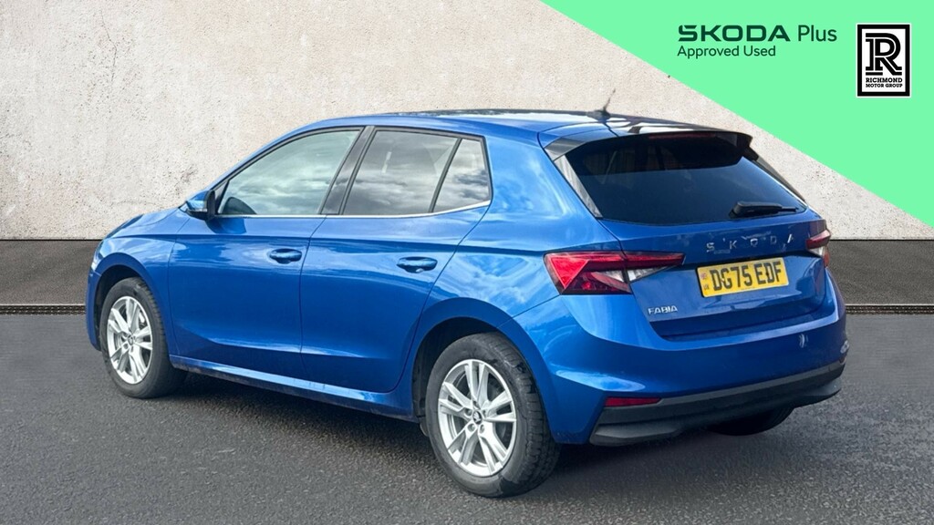 Skoda Fabia 1.0 Tsi Se L Edition Hatchback Dsg Euro DG75EDF Blue #3