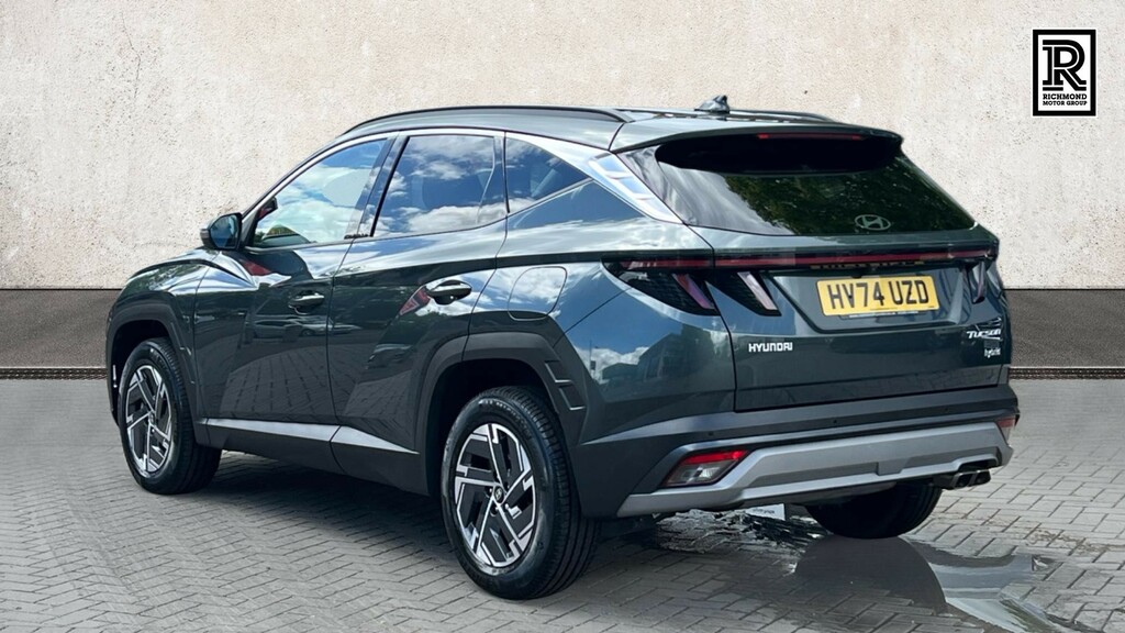 Hyundai Tucson 1.6 T-gdi Advance Suv Hybrid Euro HV74UZD Green #3