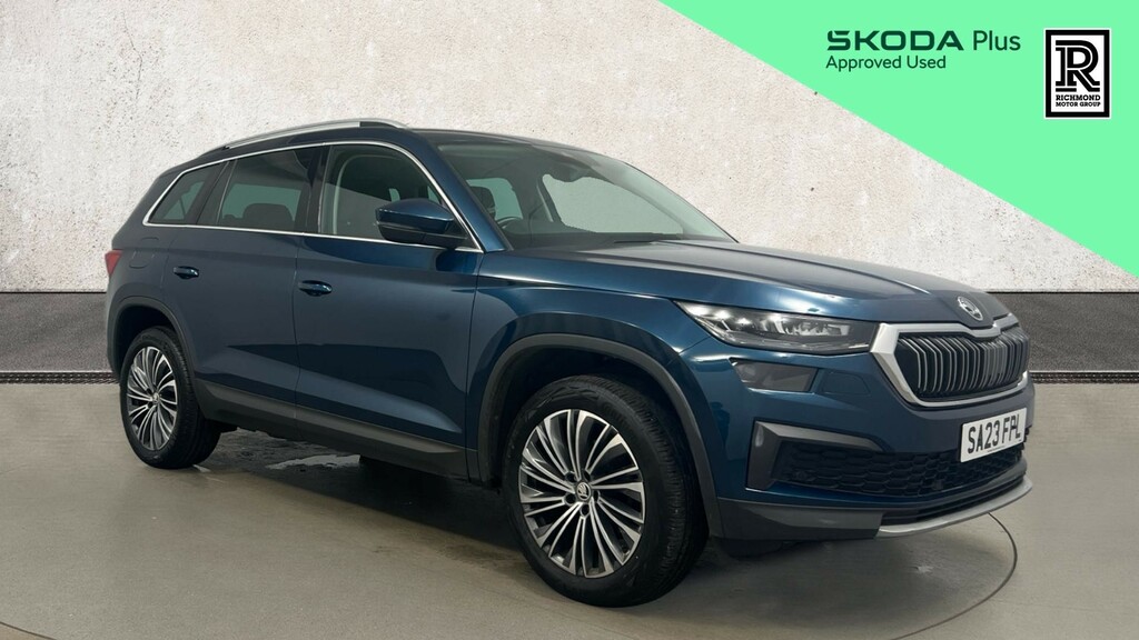 Skoda Kodiaq 1.5 Tsi Act Se L Executive Suv Dsg Euro SA23FPL Blue