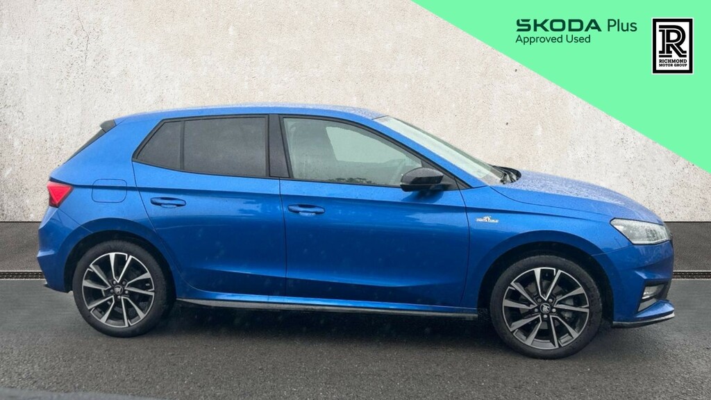 Skoda Fabia 1.0 Tsi Monte Carlo Edition Hatchback M DC25EPV Blue #4