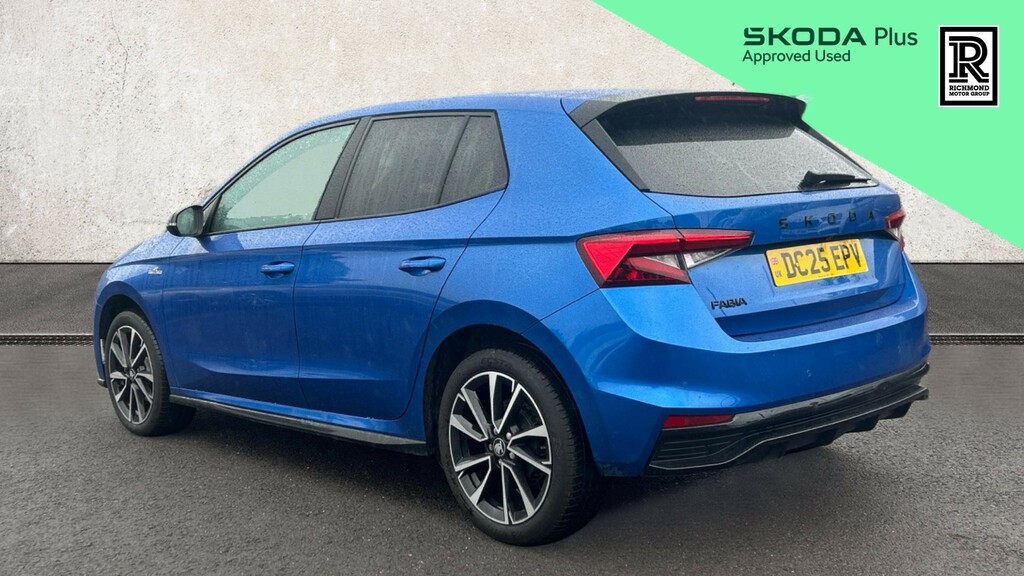 Skoda Fabia 1.0 Tsi Monte Carlo Edition Hatchback M DC25EPV Blue #3