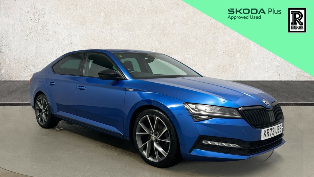 Skoda Superb 2.0 Tsi Sportline Plus Hatchback Dsg Eu Blue
