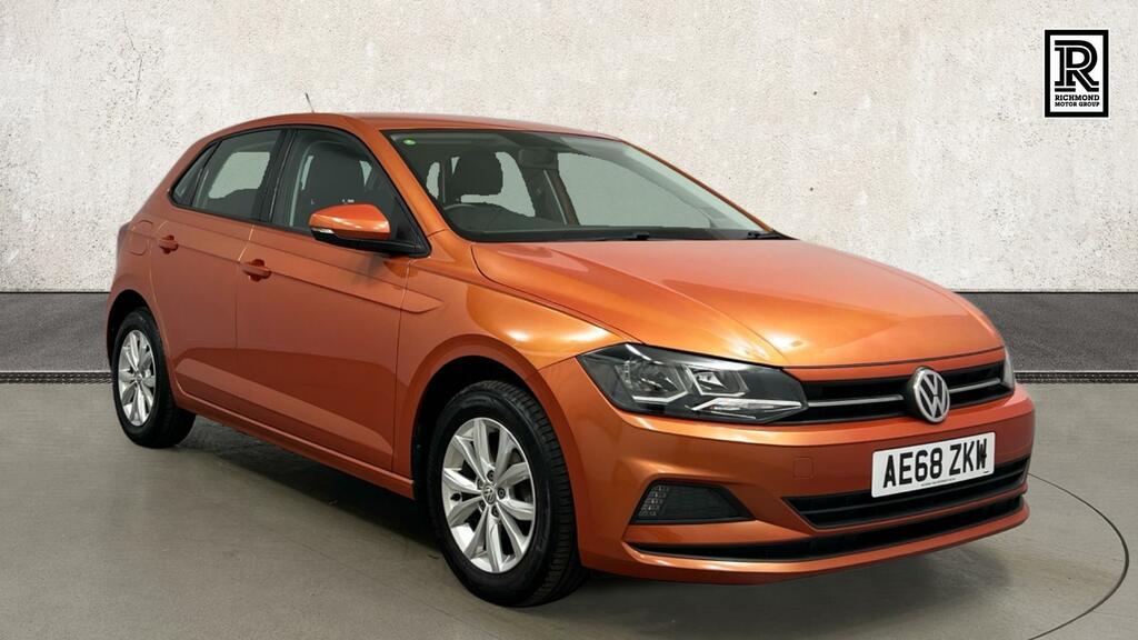 Volkswagen Polo 1.0 Se Hatchback Euro 6 Ss 6 Orange