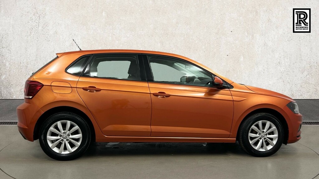 Volkswagen Polo 1.0 Se Hatchback Euro 6 Ss 6 AE68ZKW Orange #4