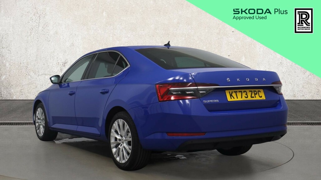 Skoda Superb 2.0 Tdi Se L Hatchback Dsg Euro 6 Ss Blue #3
