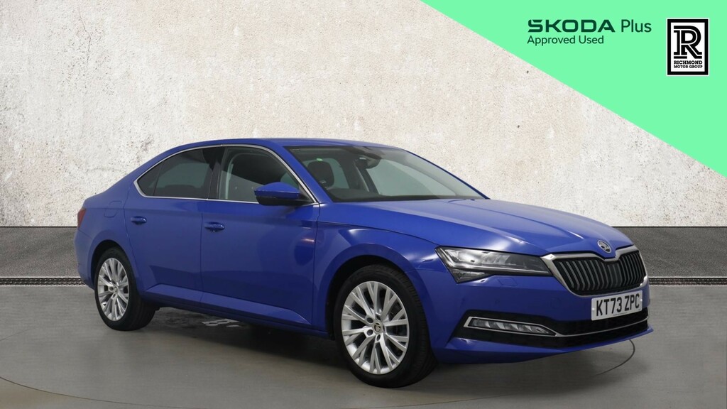 Skoda Superb 2.0 Tdi Se L Hatchback Dsg Euro 6 Ss Blue