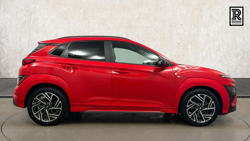 Hyundai Kona 1.0 T-gdi Mhev N Line Suv Hybrid HT72KXB Red #4
