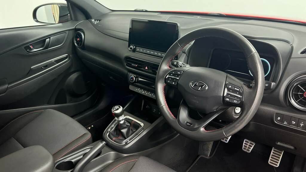 Hyundai Kona 1.0 T-gdi Mhev N Line Suv Hybrid HT72KXB Red #6