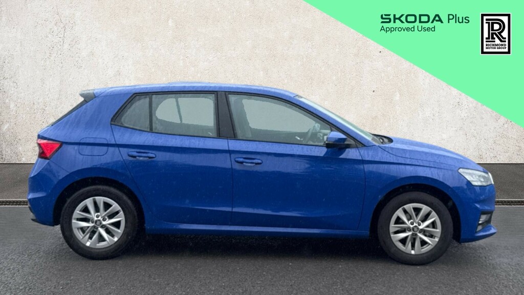 Skoda Fabia 1.0 Mpi Se Edition Hatchback Eur HJ75ZDY Blue #4