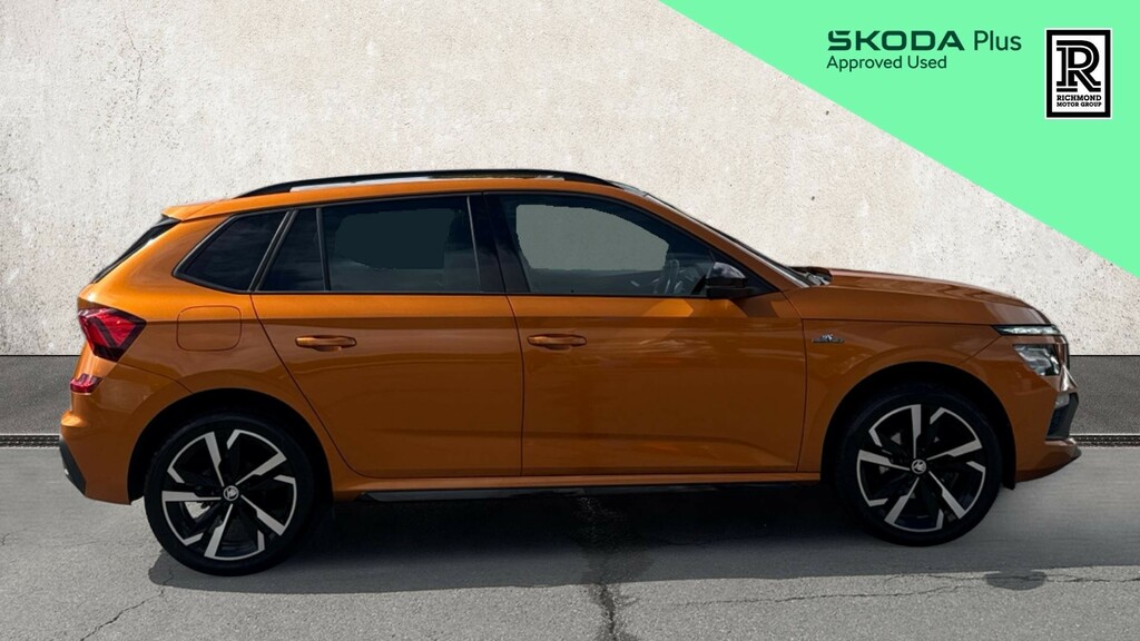 Skoda Kamiq 1.0 Tsi Monte Carlo Suv Dsg Euro 6 Ss HT24RXY Orange #4