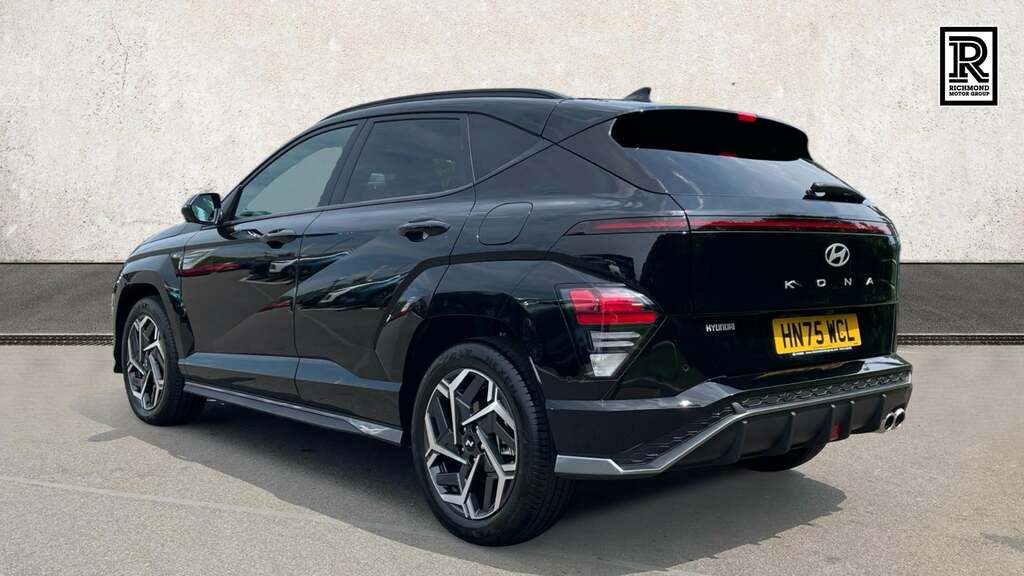 Hyundai Kona 1.6 T-gdi N Line S Suv Dct Euro 6 Ss Black #3