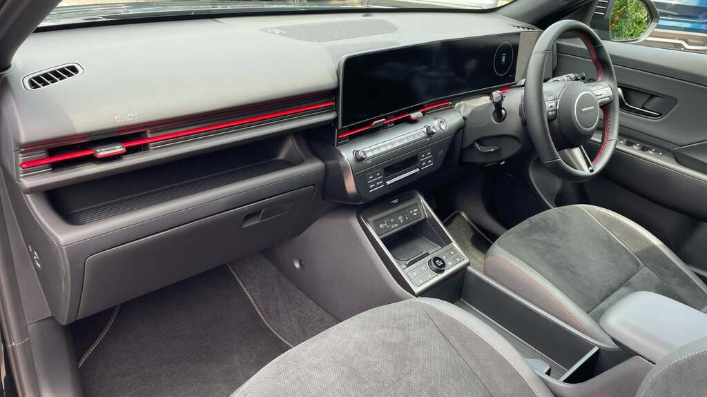 Hyundai Kona 1.6 T-gdi N Line S Suv Dct Euro 6 Ss Black #2