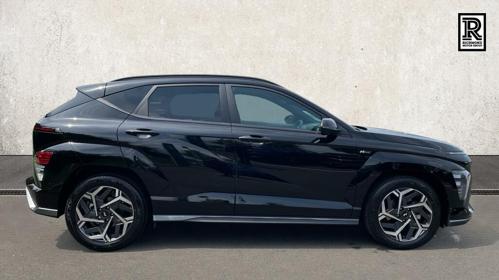 Hyundai Kona 1.6 T-gdi N Line S Suv Dct Euro 6 Ss Black #4