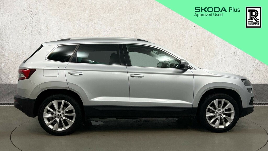 Skoda Karoq 2.0 Tdi Se L Suv Dsg 4Wd Euro 6 Ss YE69DWO Silver #4