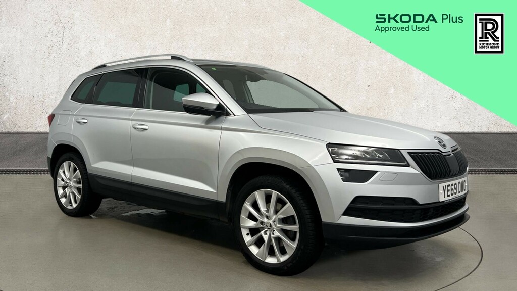 Skoda Karoq 2.0 Tdi Se L Suv Dsg 4Wd Euro 6 Ss YE69DWO Silver