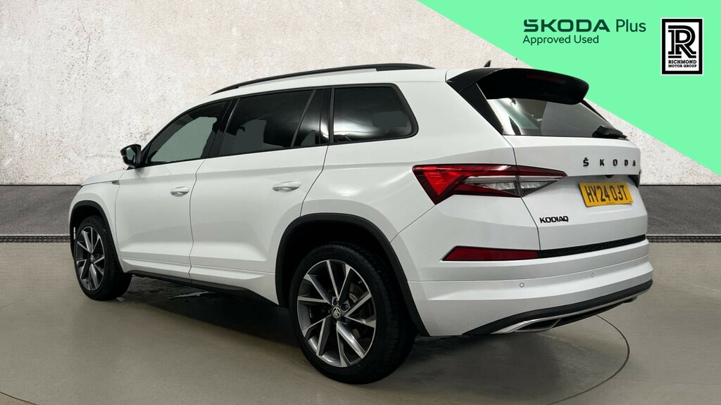 Skoda Kodiaq 1.5 Tsi Act Sportline Suv Dsg Euro 6 S HY24OJT White #3