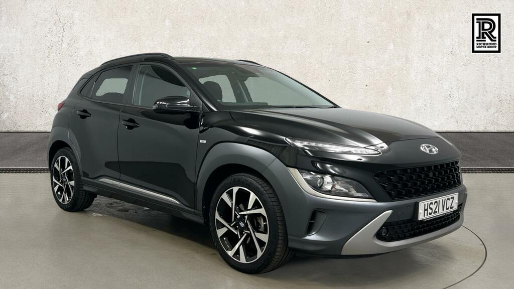Hyundai Kona 1.0 T-gdi Mhev Premium Suv Hybrid Manua Black