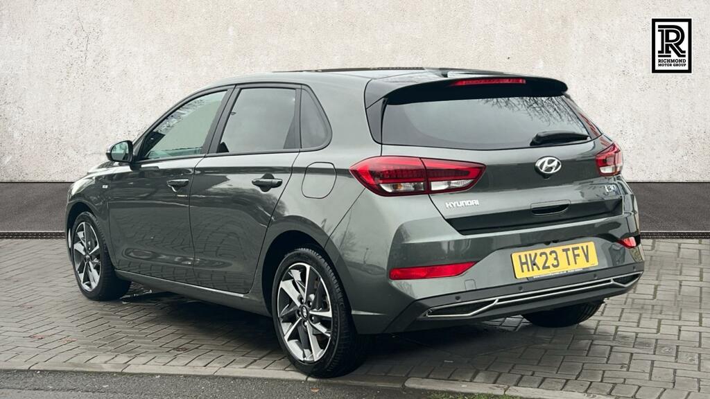 Hyundai I30 1.0 T-gdi Mhev Premium Hatchback Hybrid Grey #3