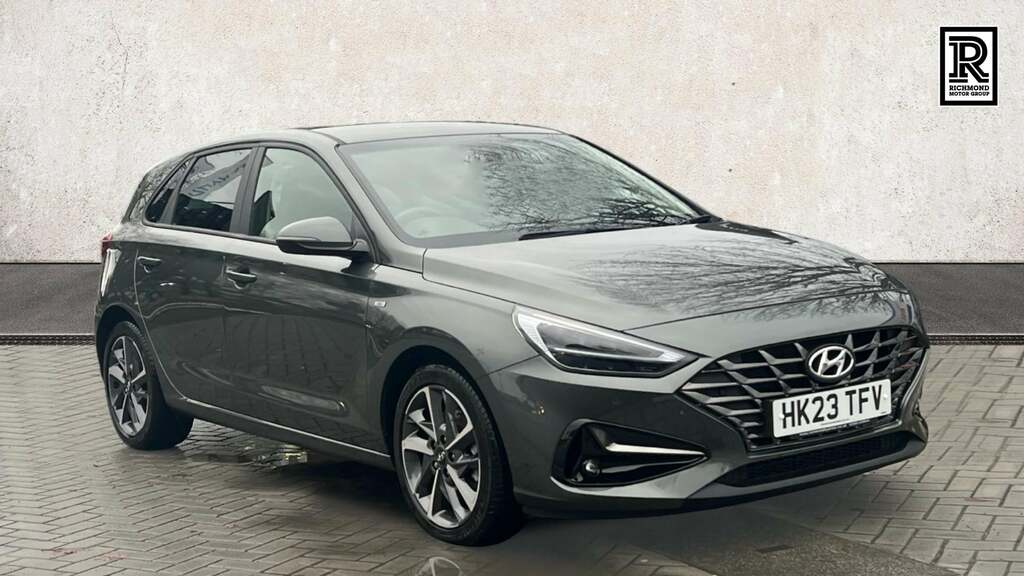 Hyundai I30 1.0 T-gdi Mhev Premium Hatchback Hybrid Grey