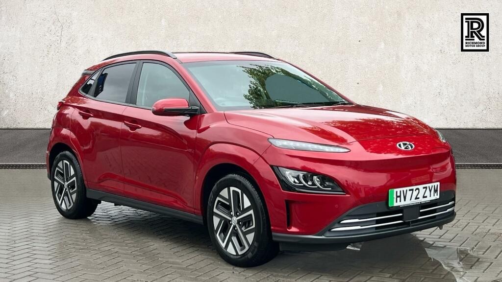Hyundai Kona 64Kwh Premium Suv 10.5Kw Charge Red