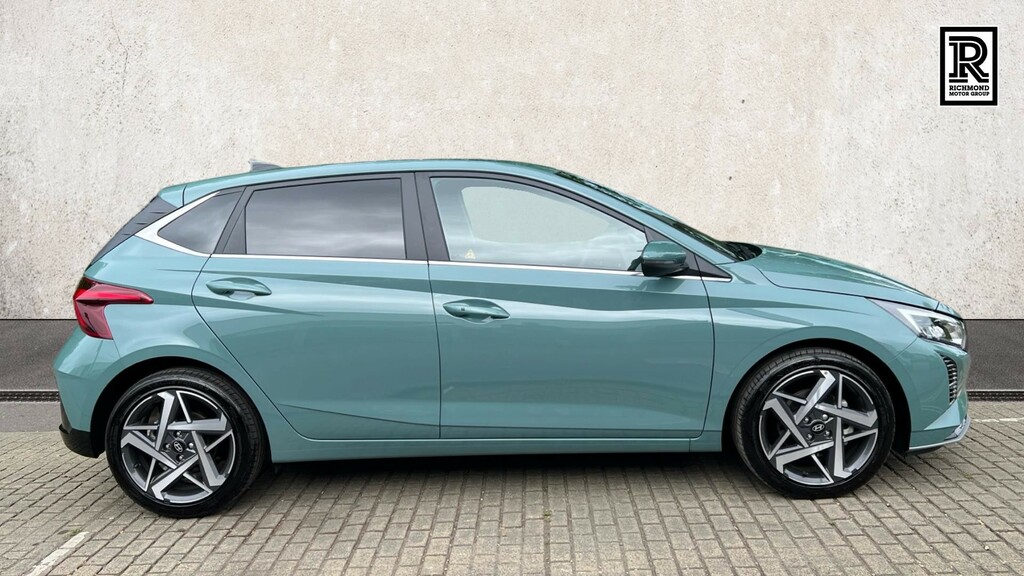 Hyundai I20 1.0 T-gdi Tech Line Hatchback Dct Euro HT75NKG Green #4