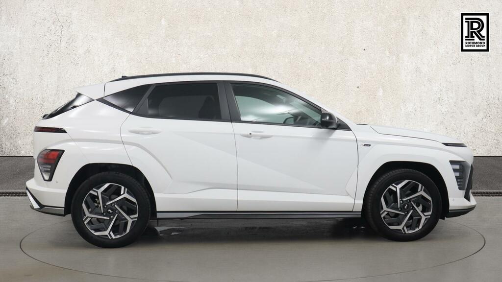 Hyundai Kona 1.6 H-gdi N Line S Suv Hybrid Dct Euro White #4