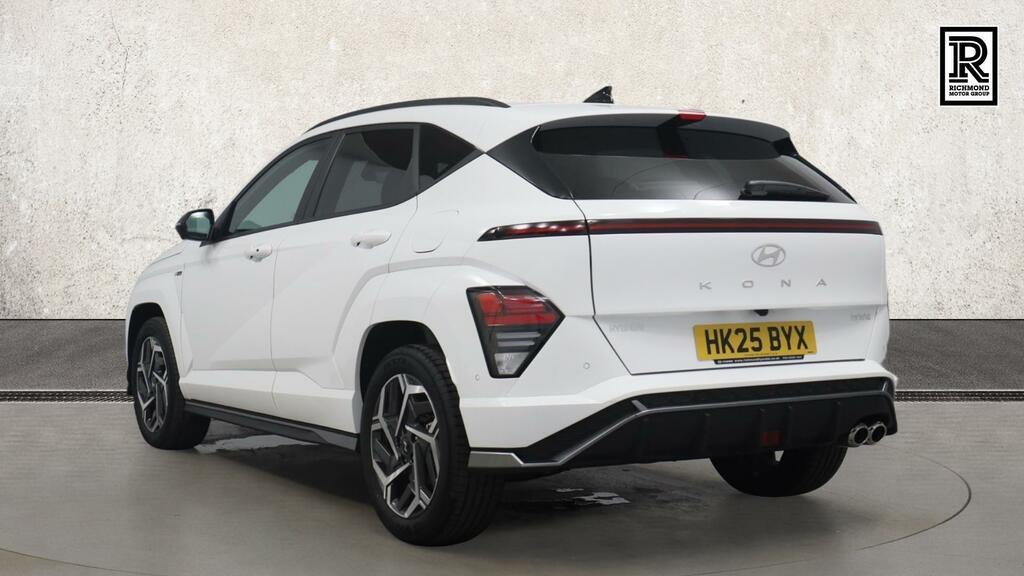 Hyundai Kona 1.6 H-gdi N Line S Suv Hybrid Dct Euro White #3