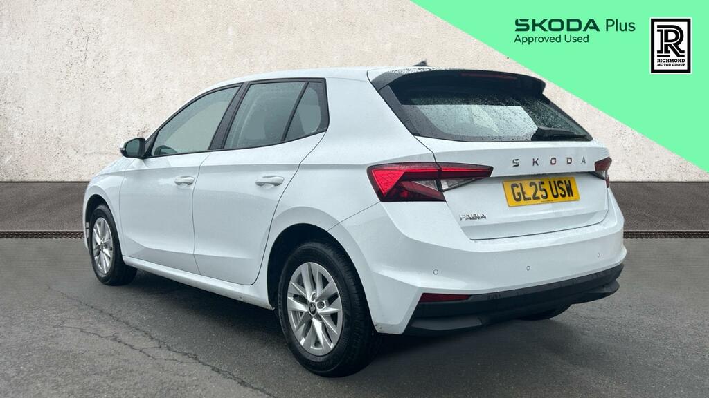 Skoda Fabia 1.0 Tsi Se Edition Hatchback Eur White #3