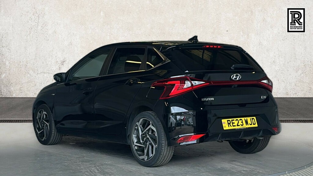 Hyundai I20 1.0 T-gdi Mhev Premium Hatchback Hybrid RE23WJD Black #3